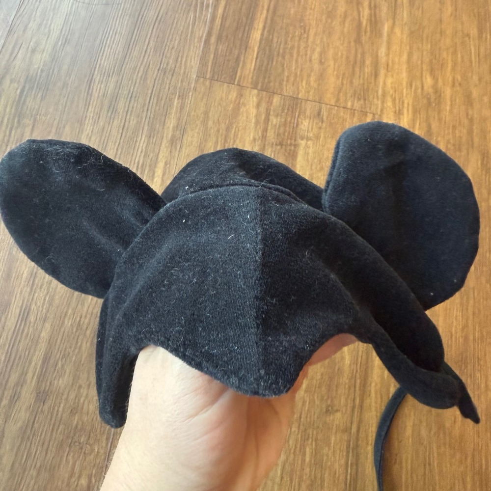Mickey Mouse Costume Accessories ONLY Toddler Boy 3T Gloves Mitts Hand Hat Ears - Picture 6 of 14
